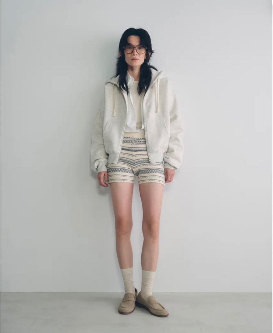 searoomlynn シールームリン Volume Sweat Zipフーディ