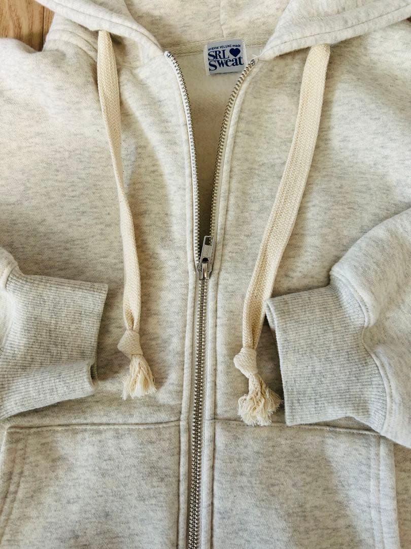 searoomlynn シールームリン Volume Sweat Zipフーディ