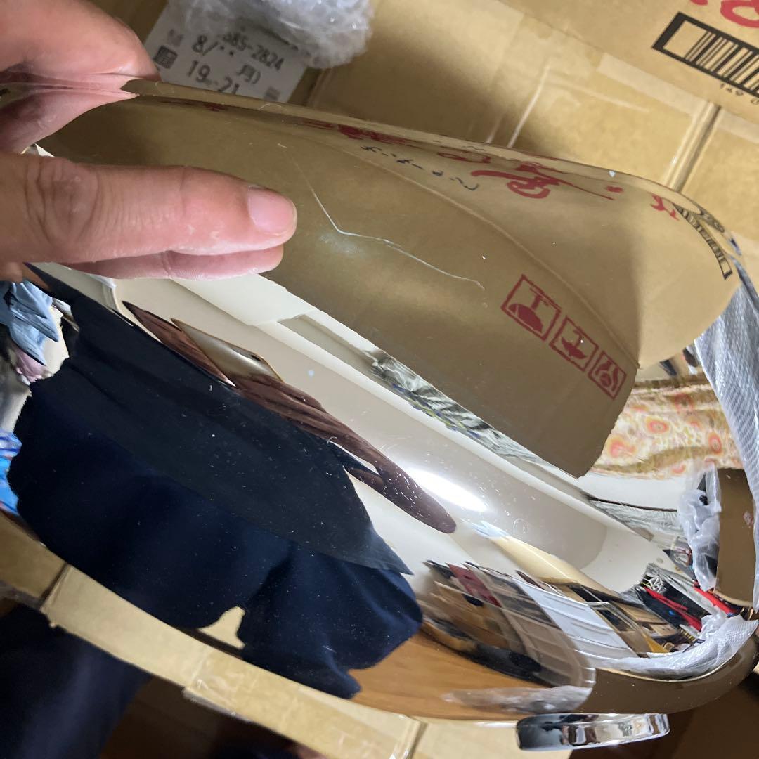 ホンダ　HONDA モンキー　タンク　メッキ　キャップ　キー　あり