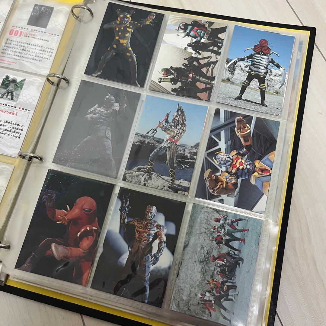 カルビー　仮面ライダーチップスR　第１記録　カードバインダー