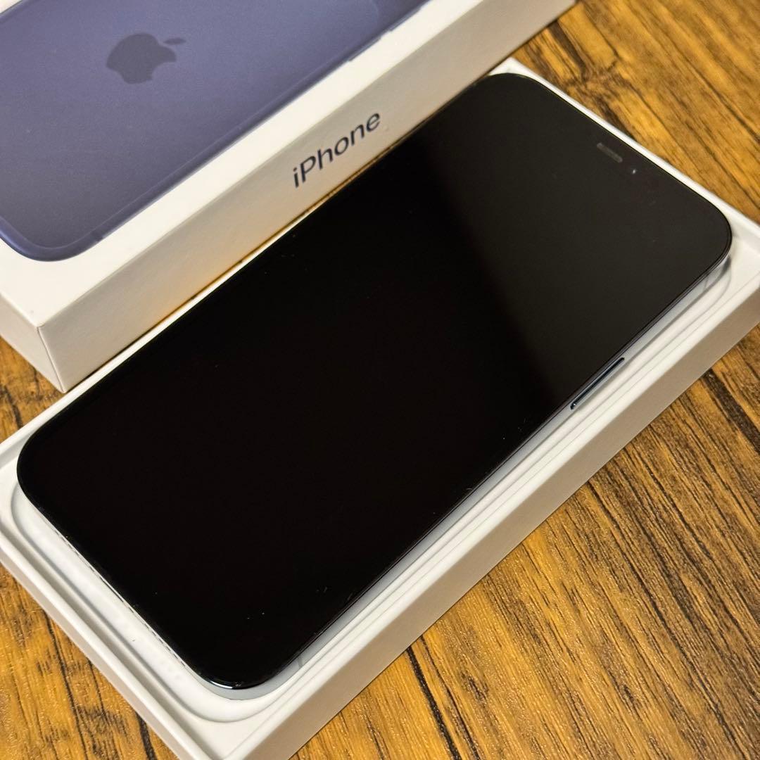 【美品】SIMフリー iPhone12 Pro Max 256GB ブルー