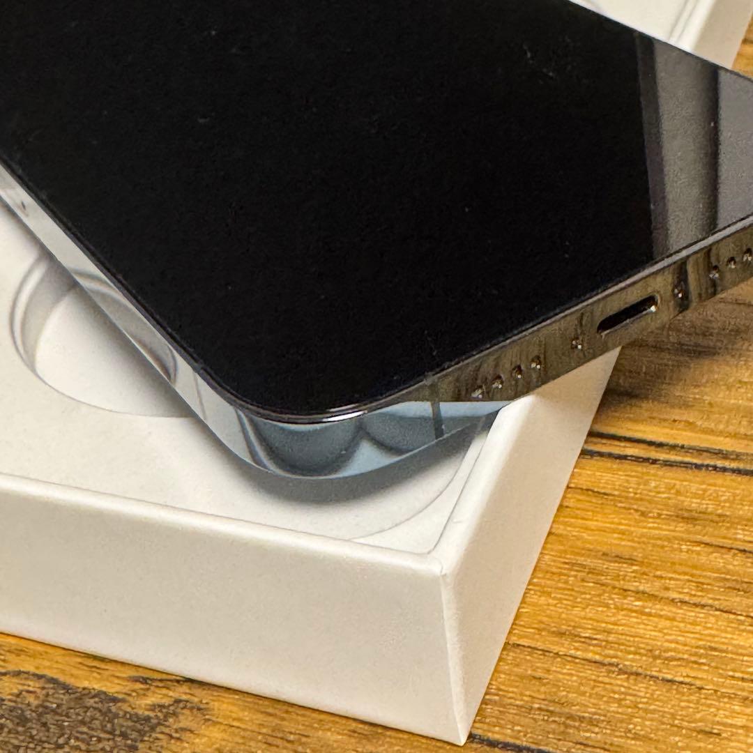 【美品】SIMフリー iPhone12 Pro Max 256GB ブルー