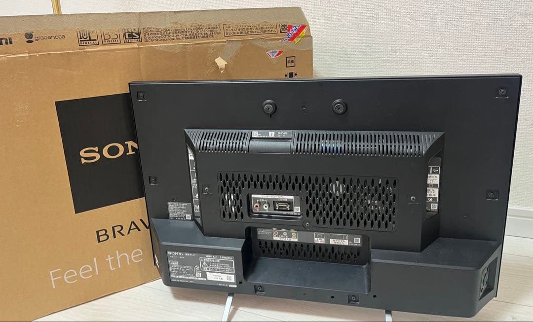 SONY BRAVIA 24型 液晶テレビ KDL-24W600A 箱付　通電