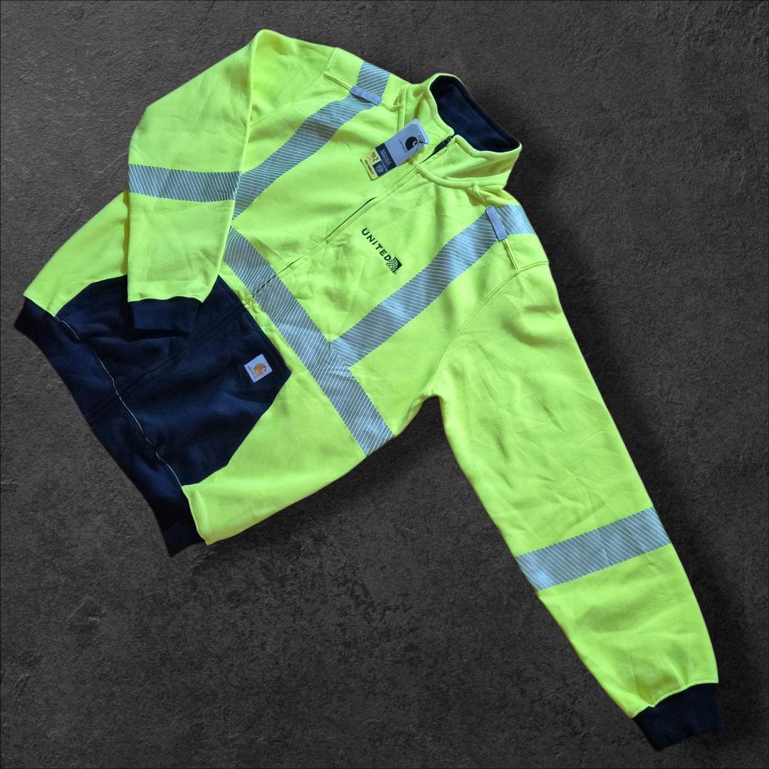 ニモCarharttカーハートユナイテッド航空 ワークウェア タグ 刺繍