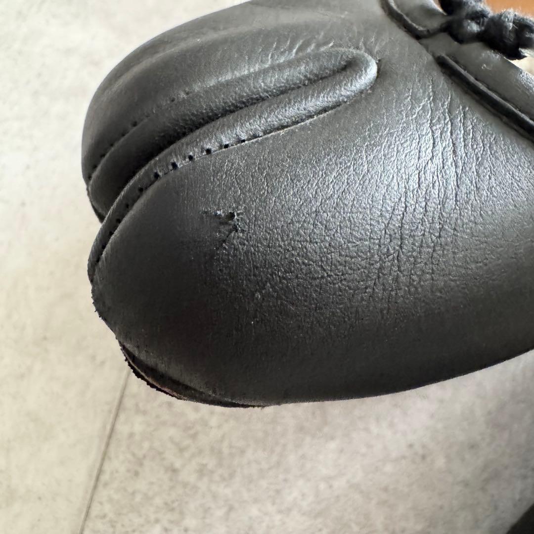 メゾンマルジェラ　タビ　足袋　TABI　パンプス　フラットシューズ　黒　36