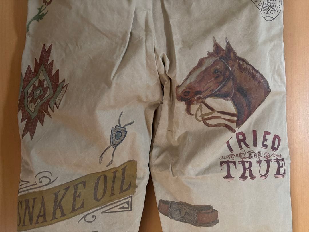 ラルフローレン　プリント　チノ　パンツ　34/32