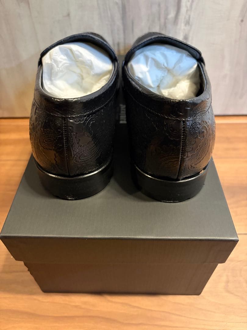 26.5cm ビューティアンドユース別注 ケンフォード ローファー ペイズリー