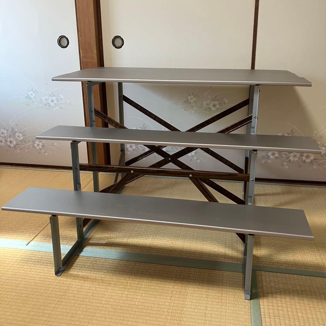 五月人形　3段スチール台のみ