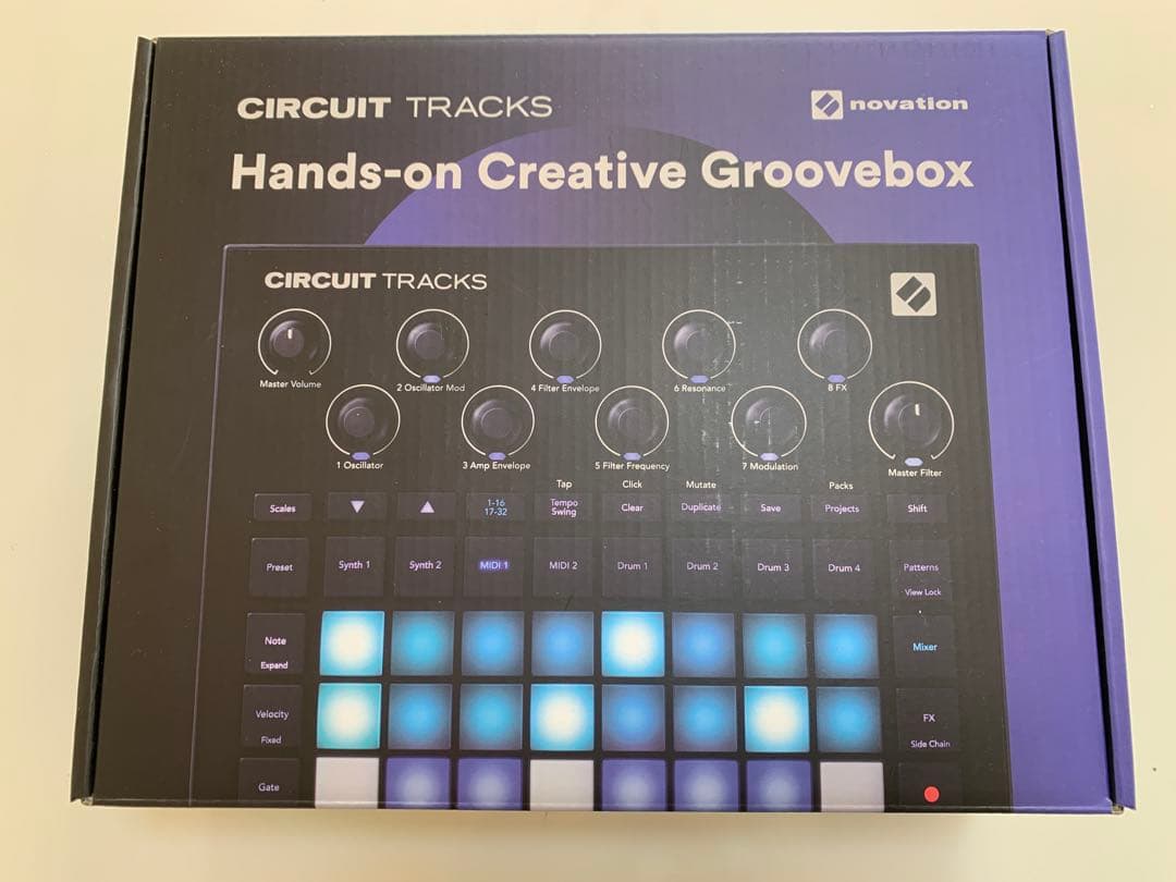 【中古】Novation Circuit Tracks グルーヴボックス