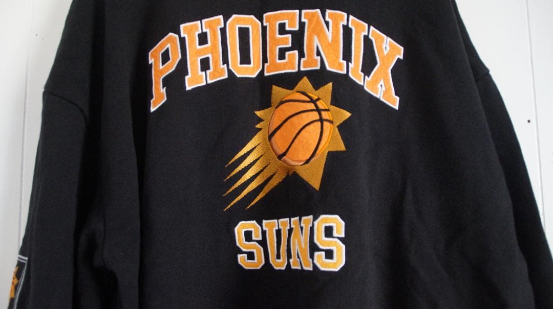 NBA PHOENIX SUNS ブラック　黒 スウェット