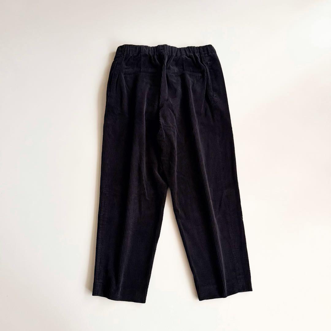 【エイトン】 SUVIN CORDUROY EASY WIDE PANTS