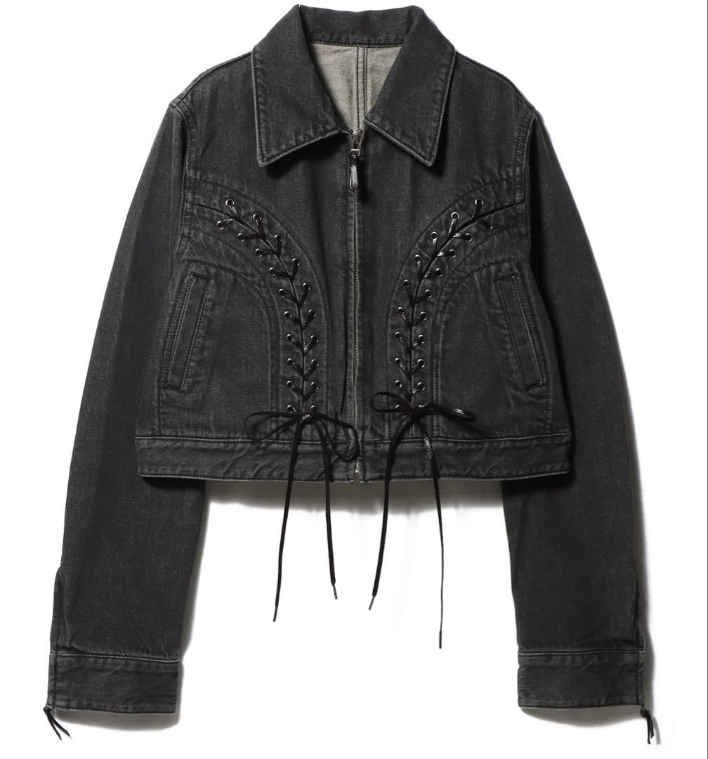 FETICO レースアップデニムブルゾン