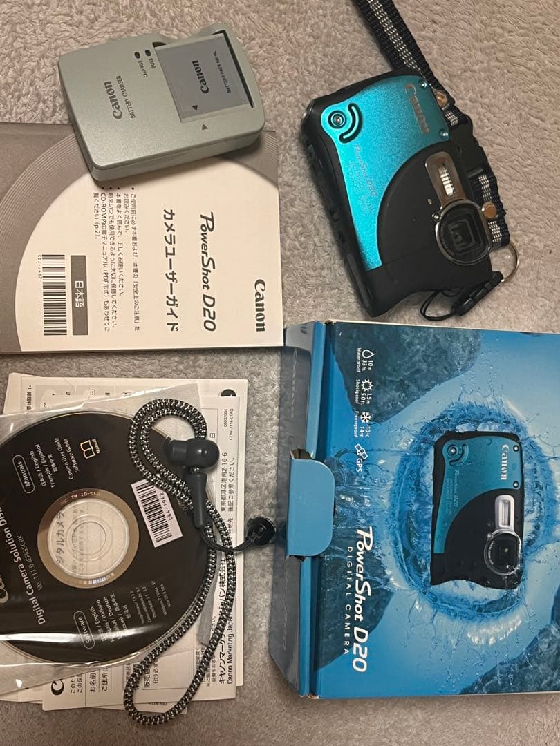 Canon PowerShot D20 防水デジタルカメラ