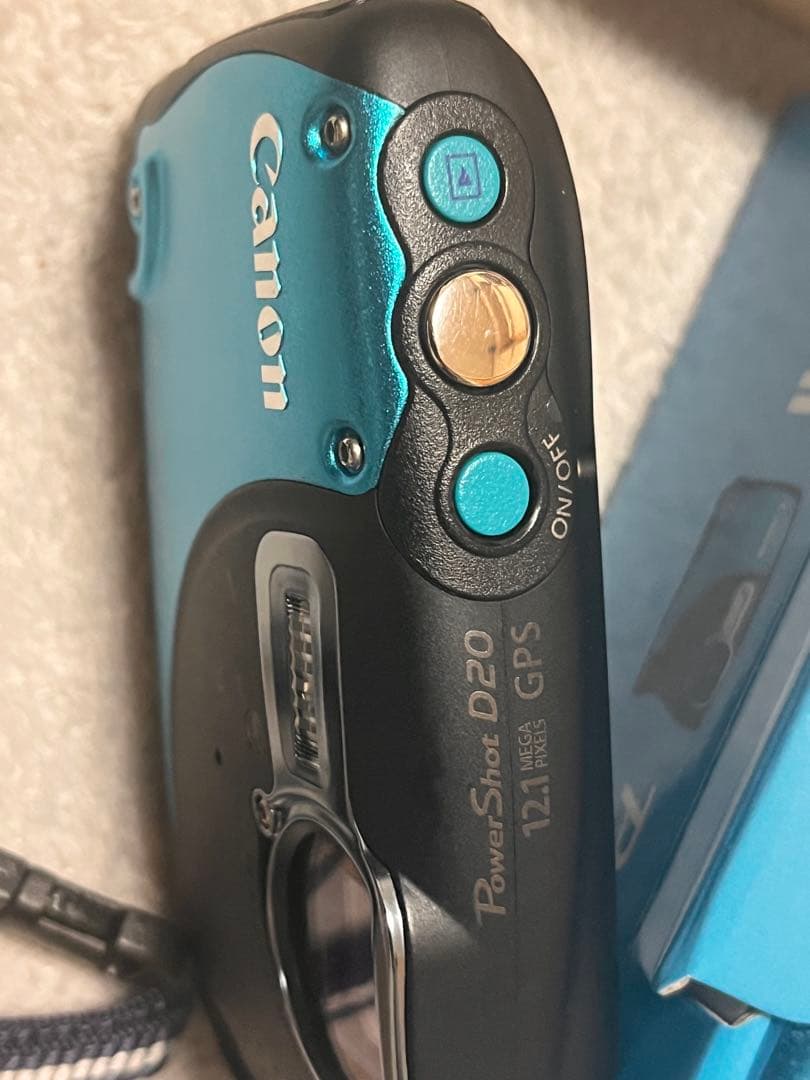 Canon PowerShot D20 防水デジタルカメラ