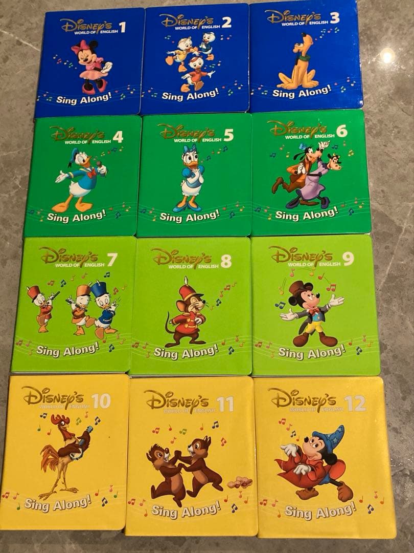 DWE Sing Along DVDセット