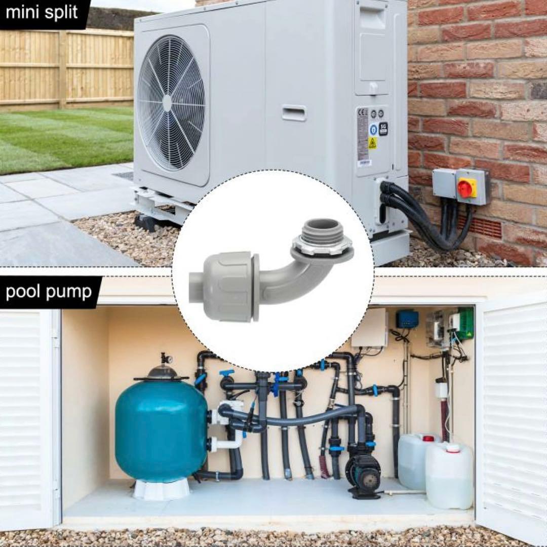 リキッドタイトコネクター 1/2MFT非金属 4個セット