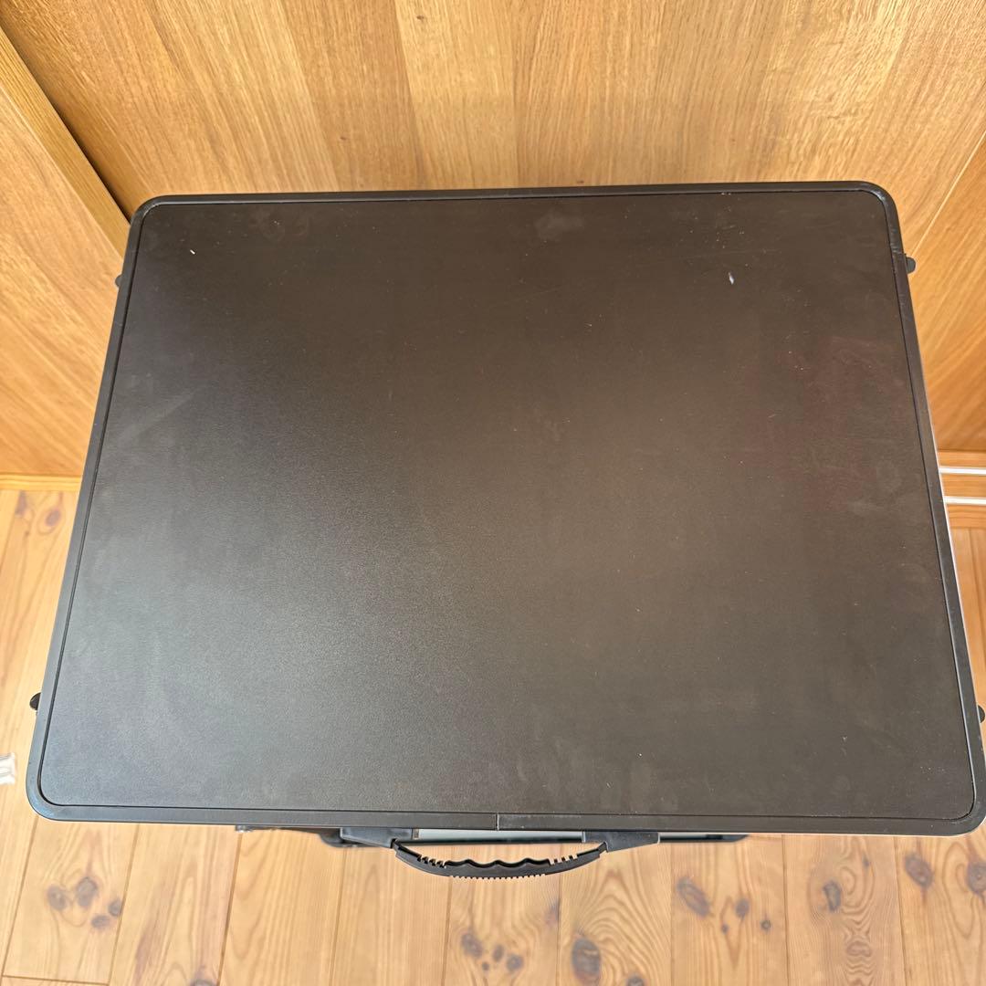 DOD 折りたたみアウトドア　マルチキッチンテーブル　収納　黒