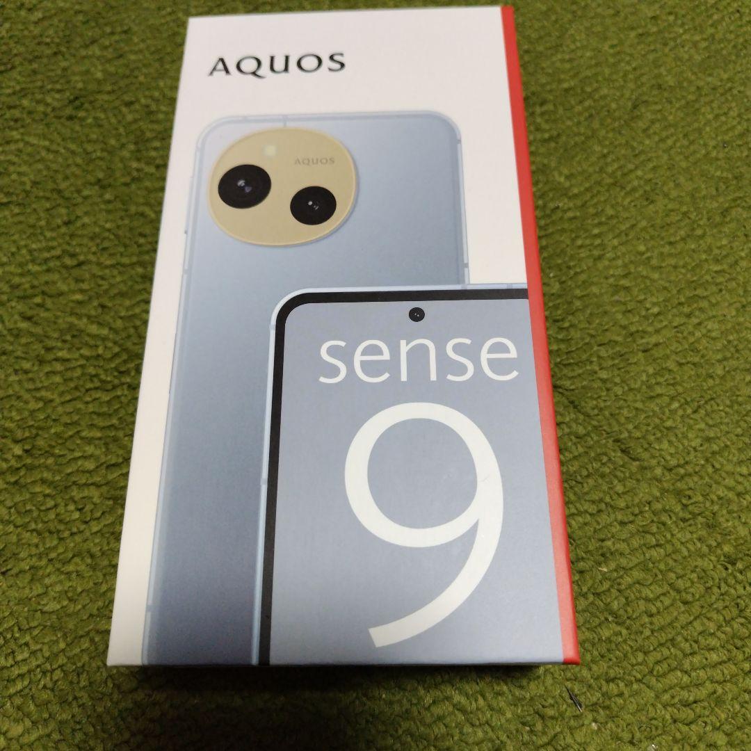 【新品・未開封】AQUOS sense9 SH-M29 ブルー 6GB/128G