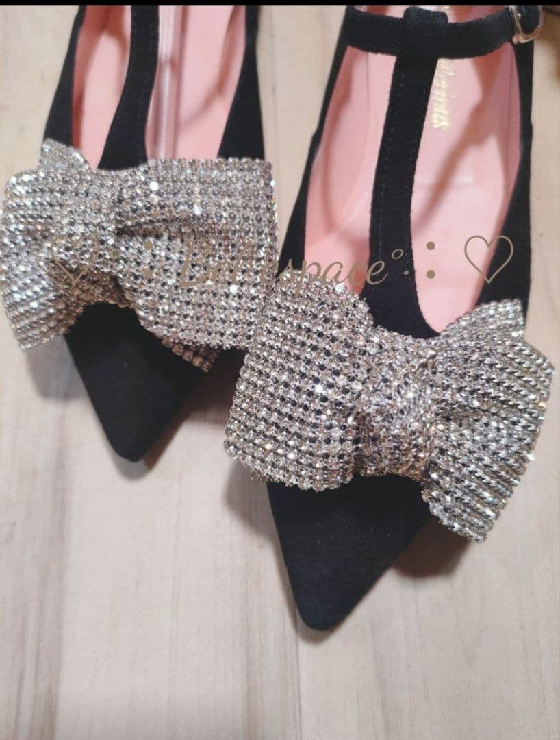 大特価！半額以下！希少！未使用に近い！プリティバレリーナ リボン パンプス