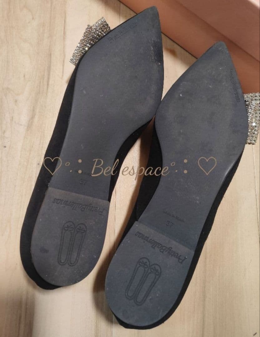 大特価！半額以下！希少！未使用に近い！プリティバレリーナ リボン パンプス