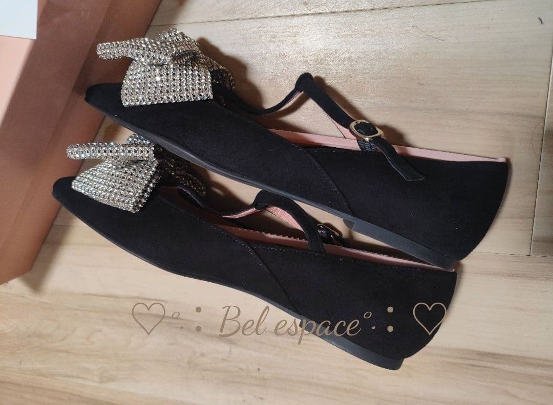 大特価！半額以下！希少！未使用に近い！プリティバレリーナ リボン パンプス