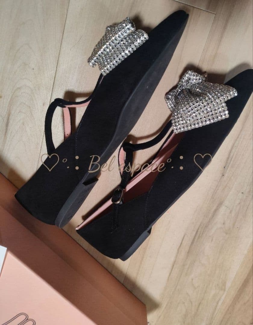 大特価！半額以下！希少！未使用に近い！プリティバレリーナ リボン パンプス