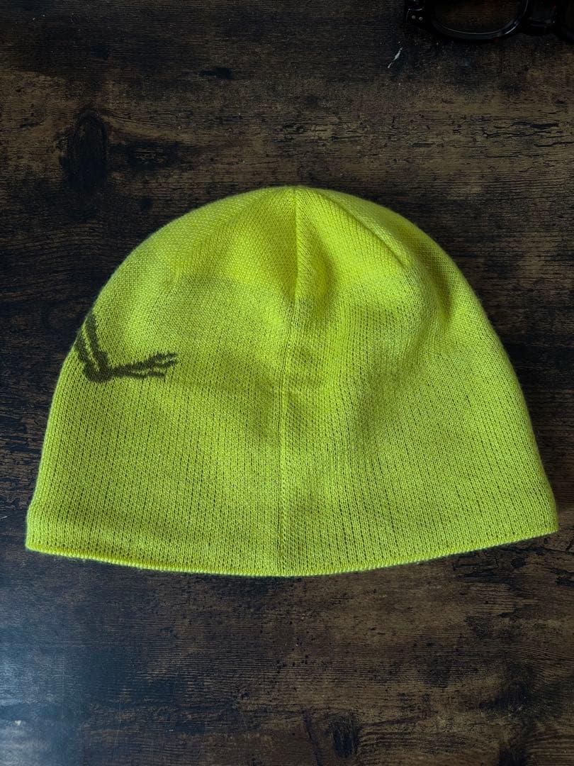 ARC'TERYX 蛍光イエロー ニット帽 ビーニー