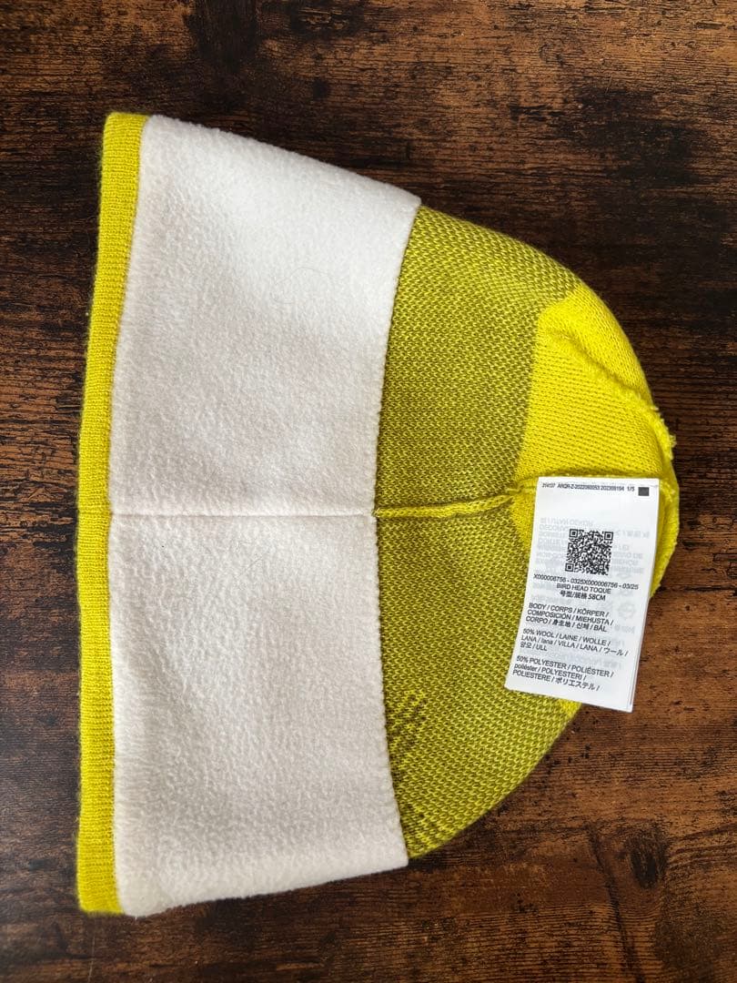 ARC'TERYX 蛍光イエロー ニット帽 ビーニー
