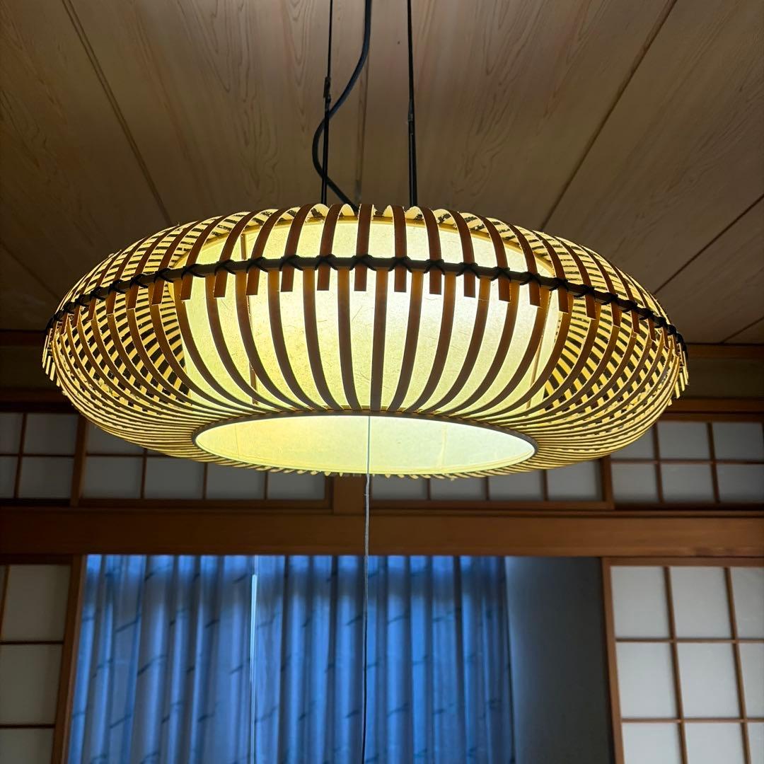 昭和レトロ　和風照明　和モダン　ナショナル　ペンダントライト