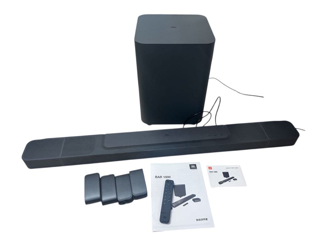 動作品 JBL BAR 1000 サウンドバーシステム オーディオ スピーカー