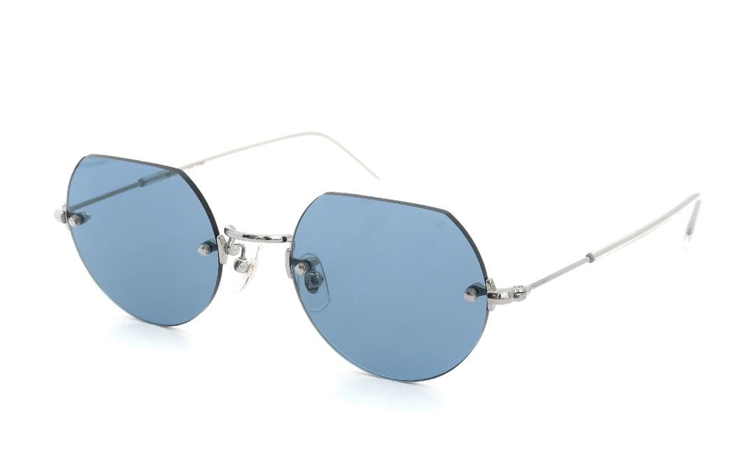 グ*リ様 ayame cutter オクタゴナル サングラス ブルーレンズ