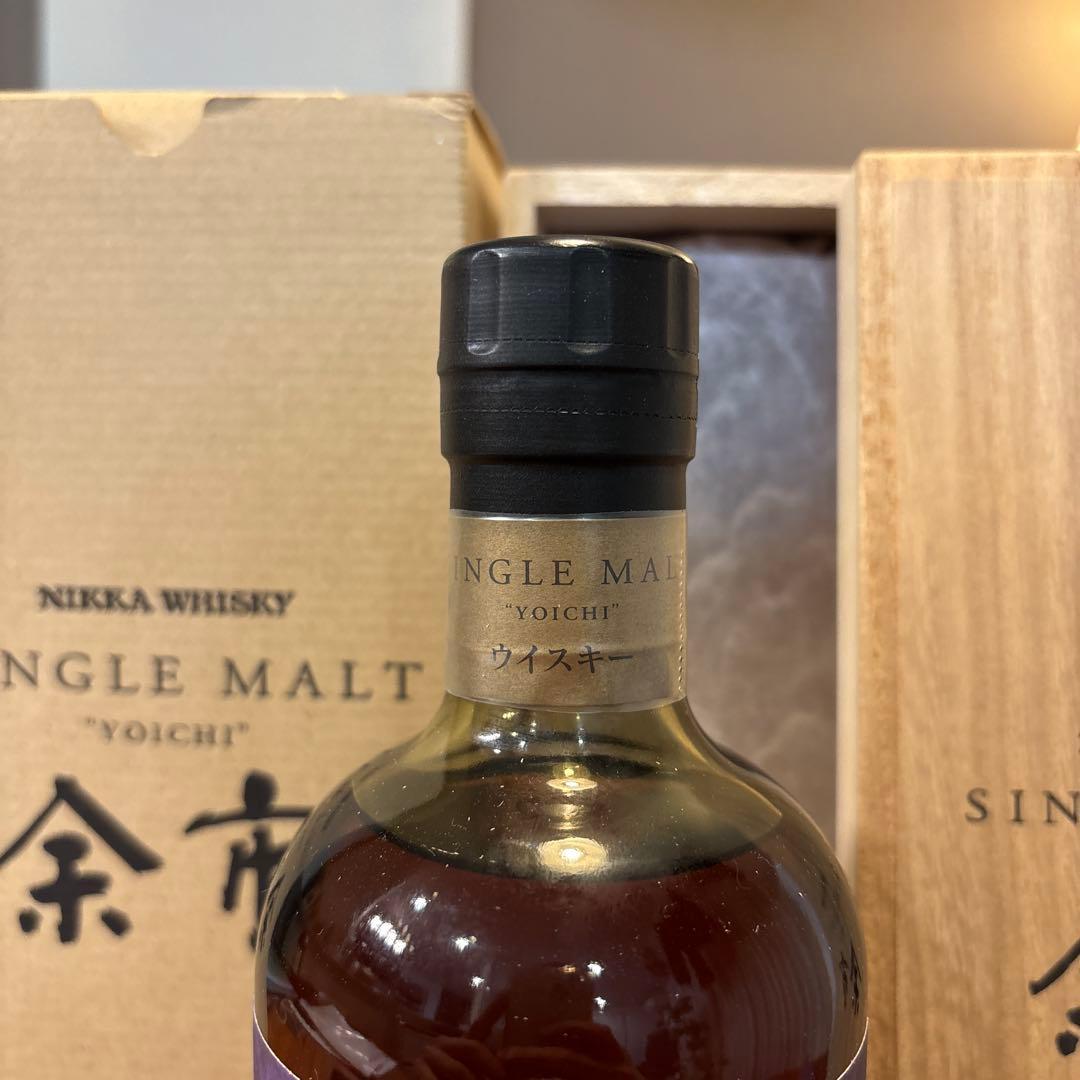 ニッカウイスキー　シングルモルト　余市1988 余市20年　冊、箱付　未開封
