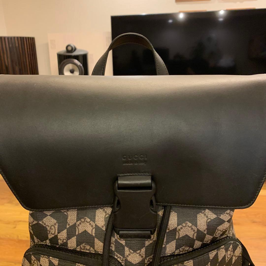 美品 GUCCI グッチ カレイド バックパック リュック 大きめ