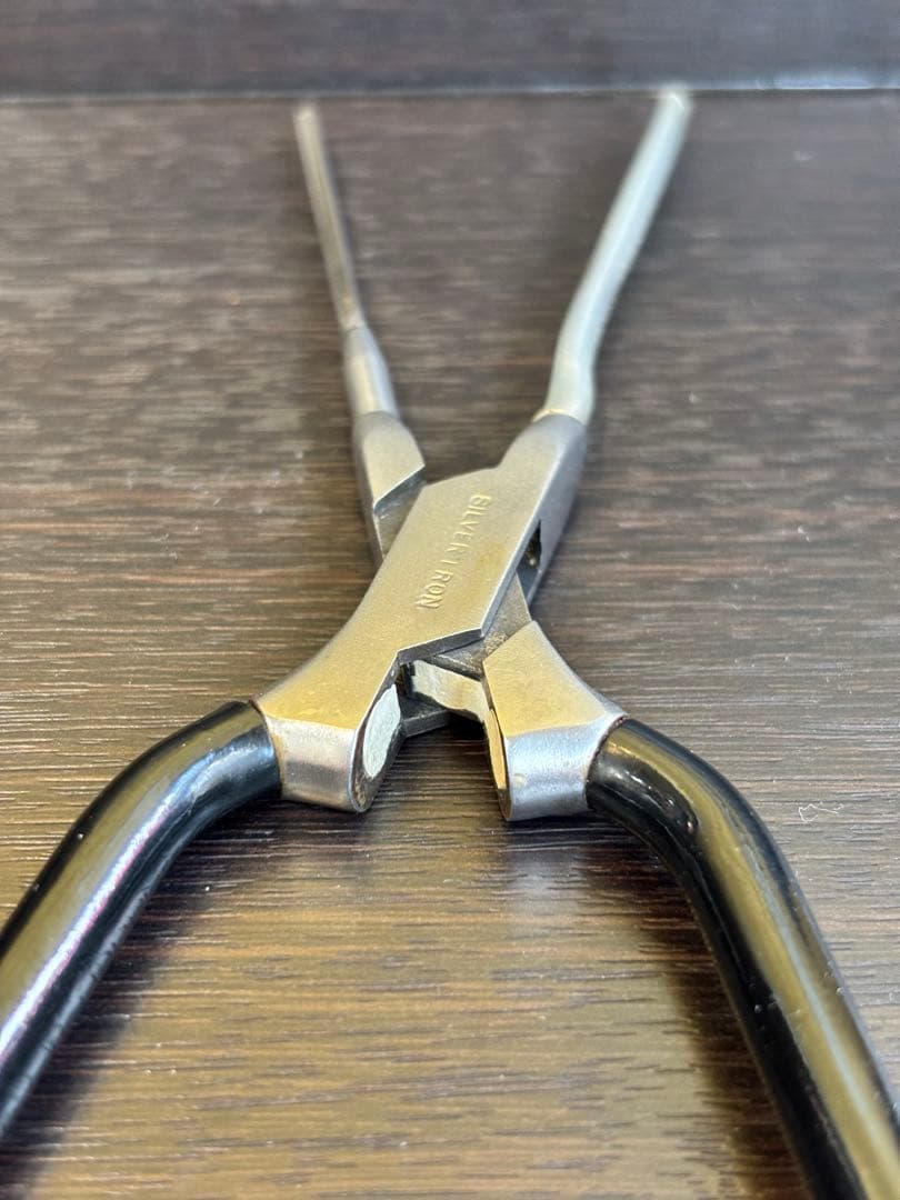 未使用品　シルバーアイロン 1.8ミリ超極細アイロン　廃盤品　 /レンツアイロン