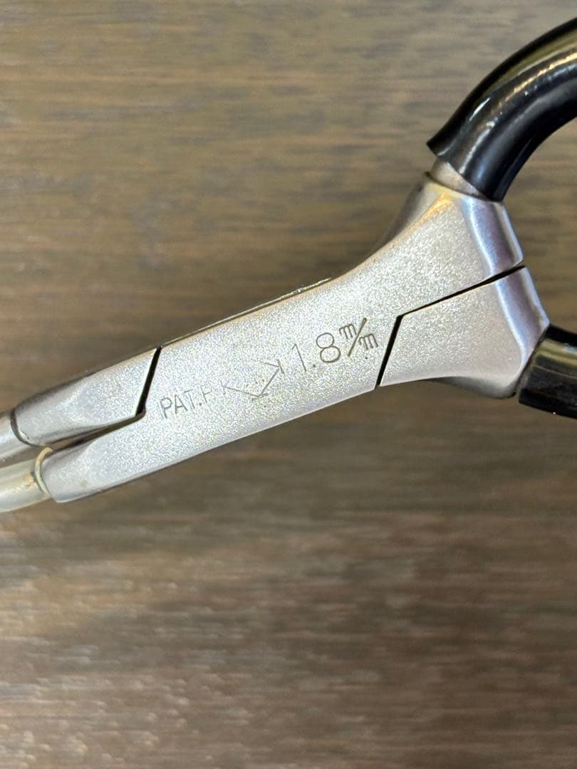 未使用品　シルバーアイロン 1.8ミリ超極細アイロン　廃盤品　 /レンツアイロン