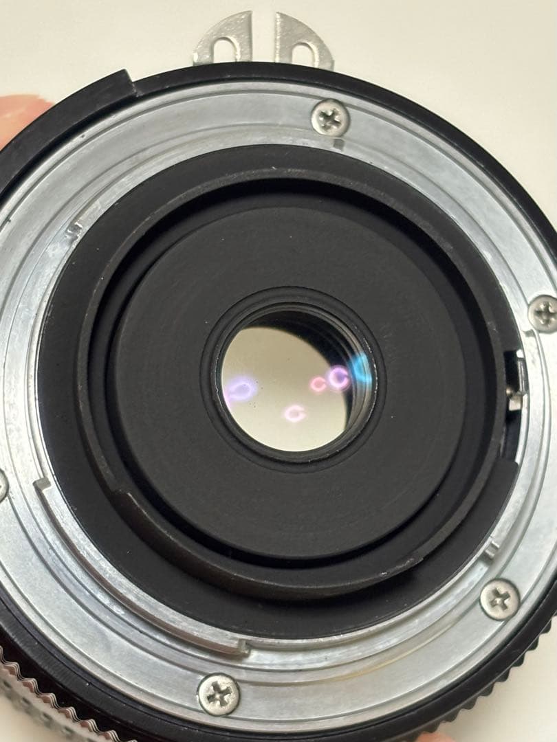 フィルム一眼レフ Nikon FE シルバー 28mmレンズ付き