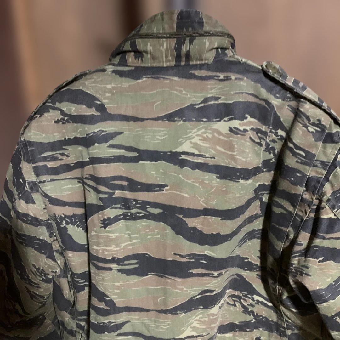 ALPHA Mー65フィールドジャケットタイガーカモUSA製