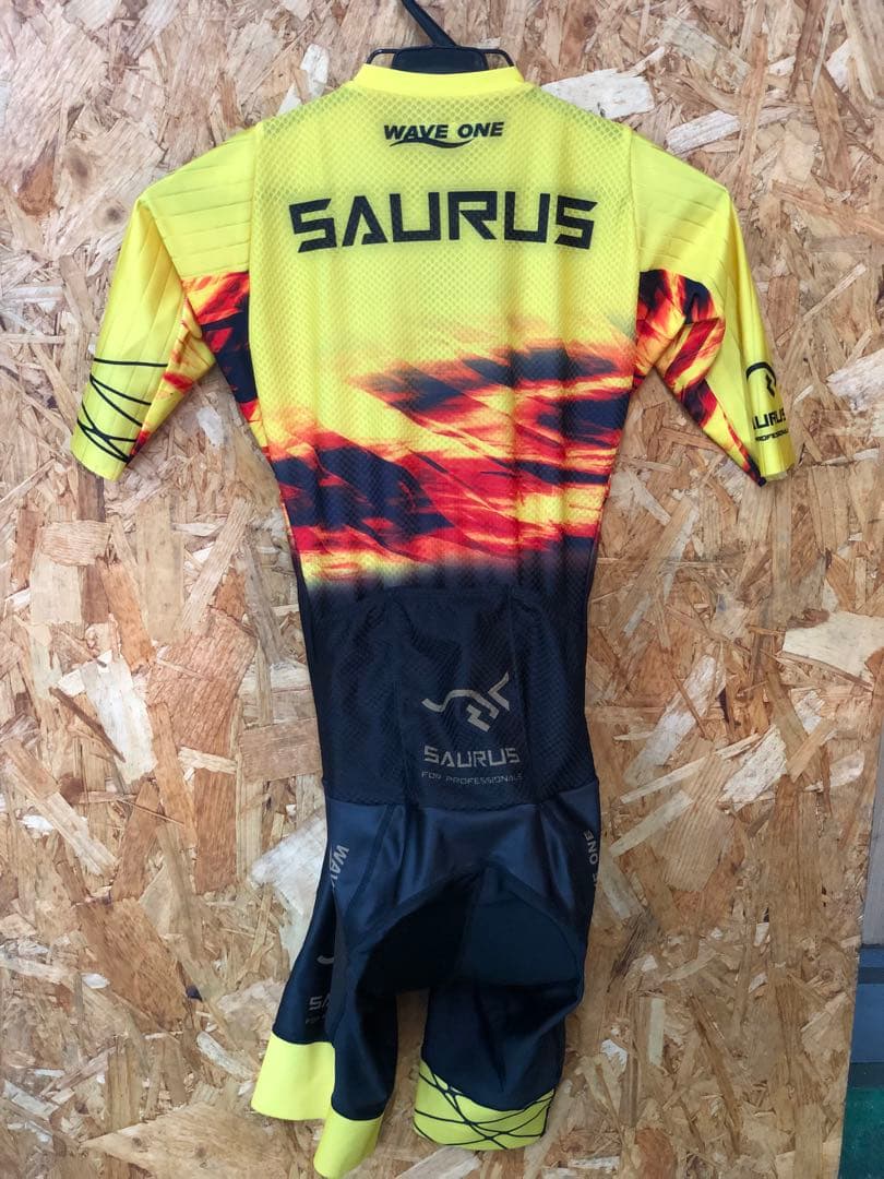 SAURUSスピードデュアルスーツ　ワンピース　メンズS WAVE ONE