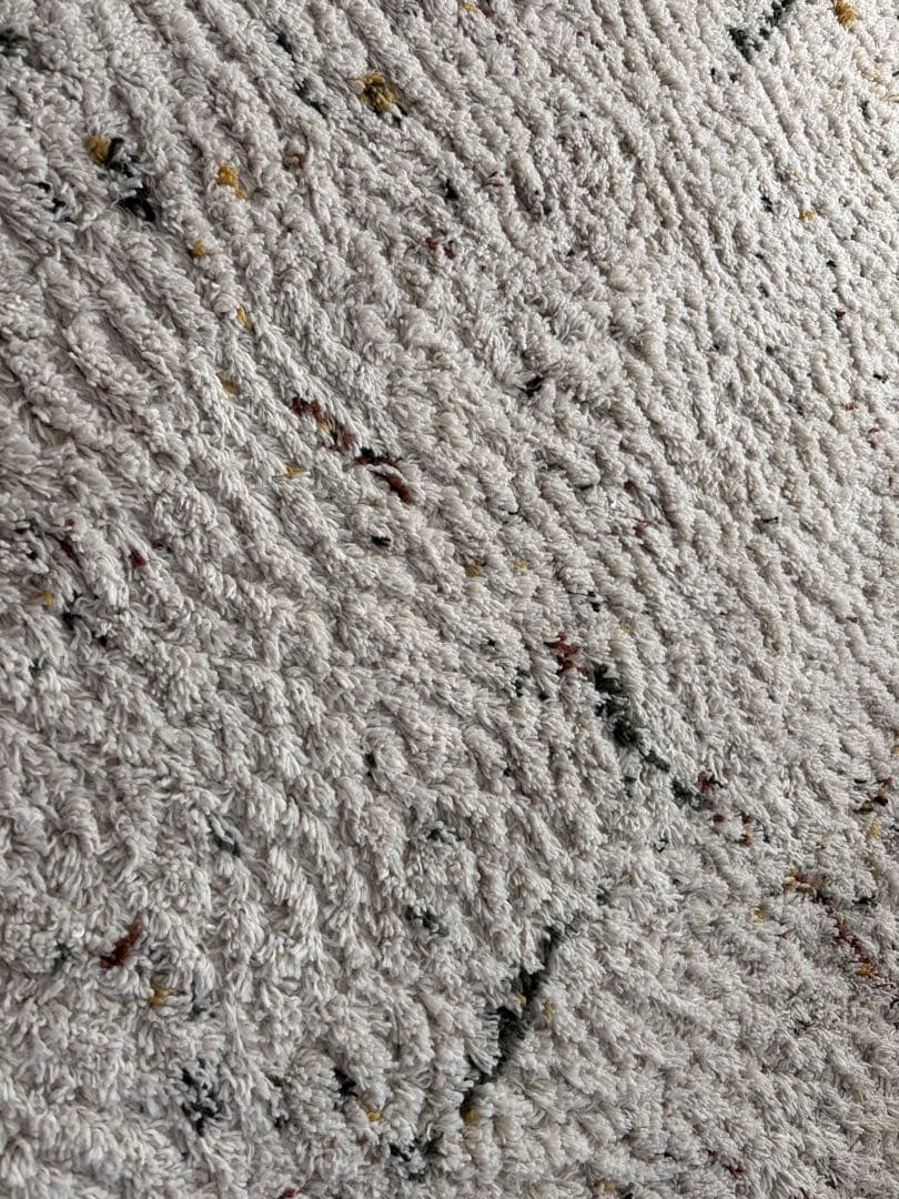 リセノ　BIANCA LINE DOT 200×250　ウィルトン織りラグ