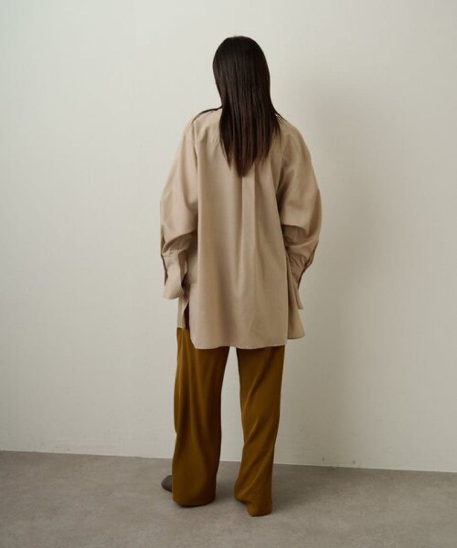 【美品】　トロミイージーパンツ　キャメル