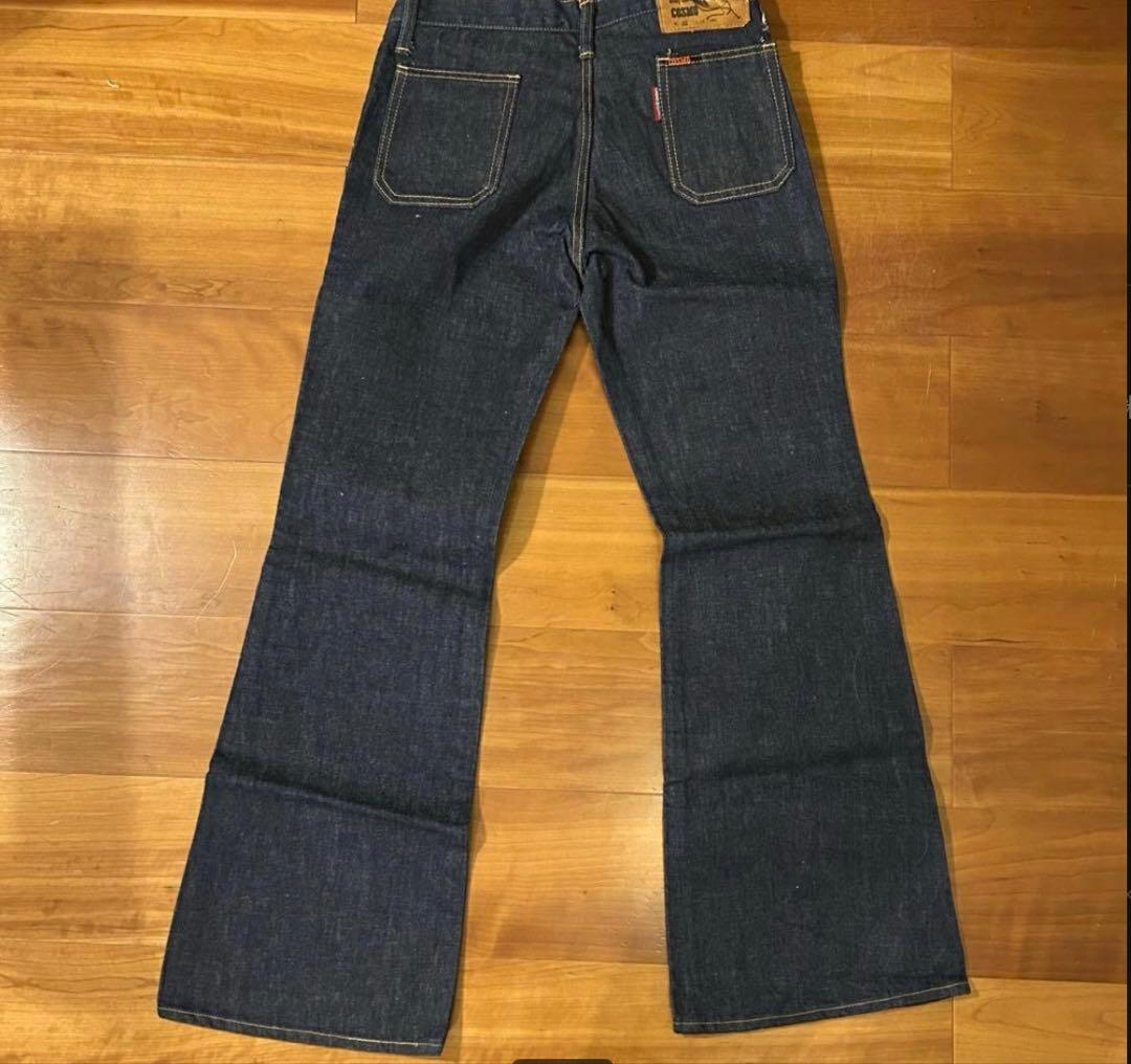 ジョンさん専用70s COSMO ブーツカットデニム デッドストック リジット