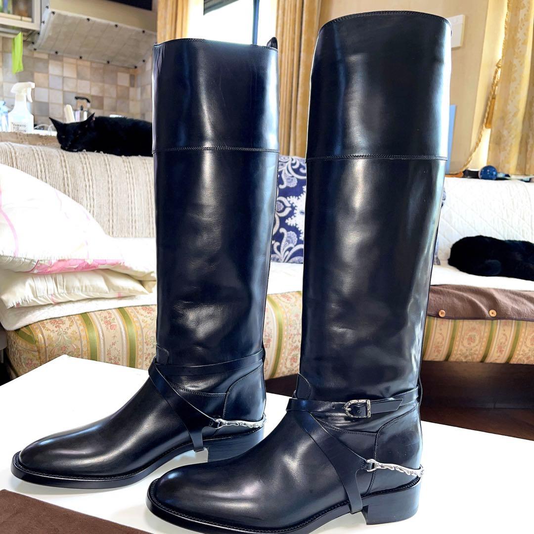 GG様 サルトル 未使用 乗馬ブーツ 37