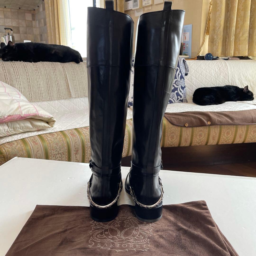 GG様 サルトル 未使用 乗馬ブーツ 37