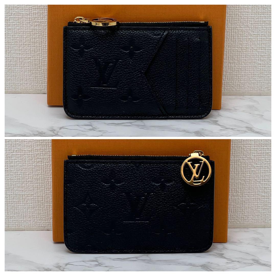 ルイヴィトン カードケース ポルト カルト・ロミー ケース ブラック
