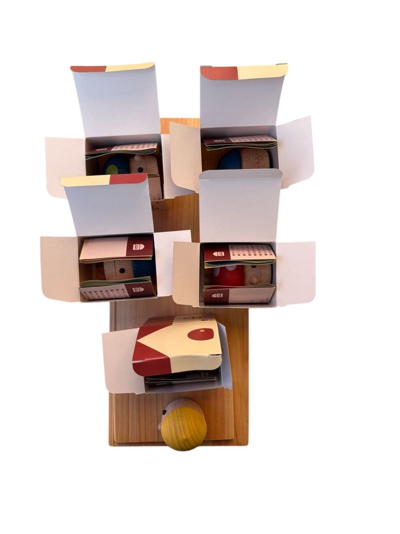 こまむぐ　どんぐり　きのこ　坂　セット　中古