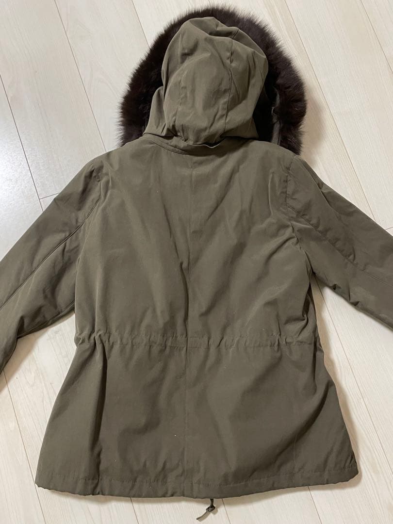 【新品未使用】マイストラーダ　ライナー付きモッズコート　38 M カーキ