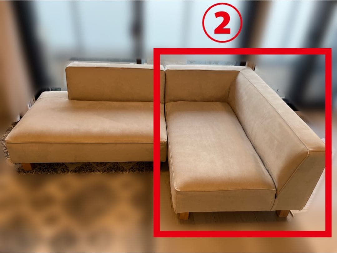 ろくちゃんさん専用 カーサカーサ バニラ ソファ バニラソファ ②