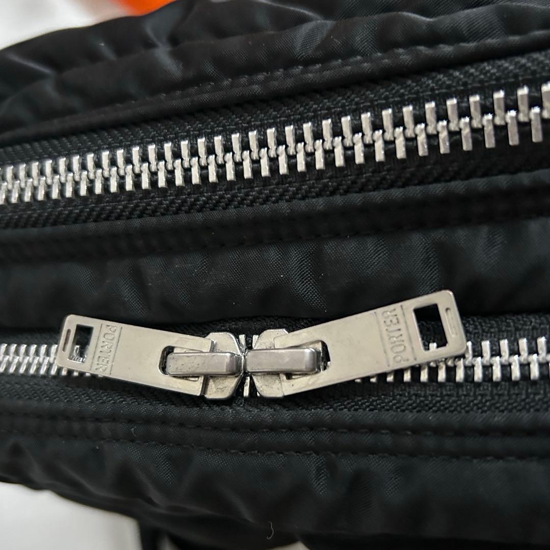 【美品】PORTER タンカー ２層ショルダーバック S size ブラック