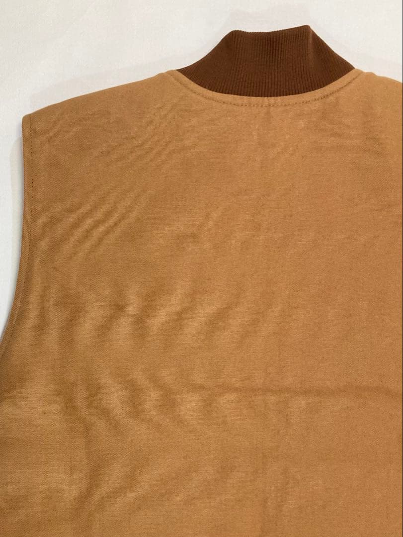 Carhartt カーハート ダックベスト V01 Lサイズ BRN 極美品