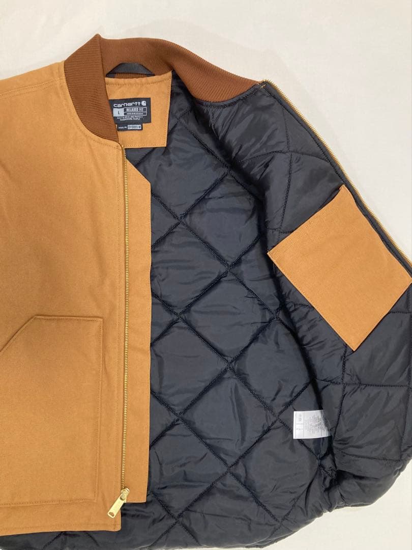 Carhartt カーハート ダックベスト V01 Lサイズ BRN 極美品